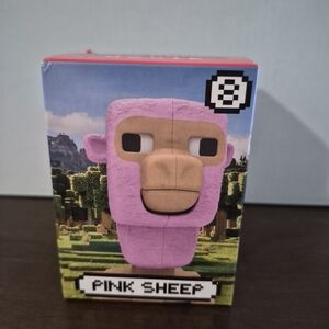 2025 McDonald's minecraft movie #8 Pink Sheep happy meal toy